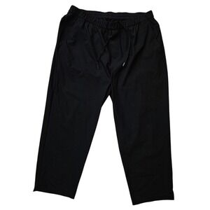 Lululemon (Mens XL) ABC Pull On Pant Warpstreme Black Drawstring Athletic Yoga